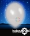 Balloominate White colour balloon / white colour  LED 