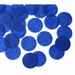 55mm ROYAL BLUE Circular Tissue Confetti 250 gr 